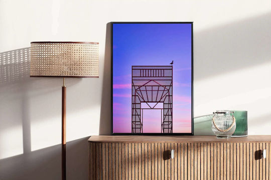 Gemälde Metallisch 60x90cm