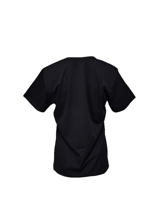 Apple Boxer 0410100 Men's Short Sleeve Undershirt Black