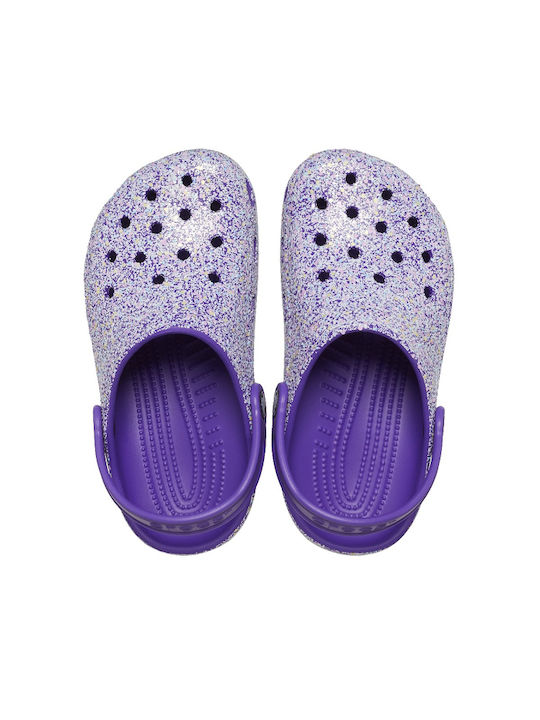 Crocs Classic Kinder Strandschuhe Lila