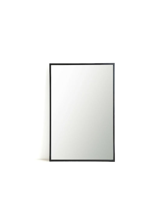 La Redoute Interieurs Wall Mirror Full Length with Black Metallic Frame 180x120cm 1pcs