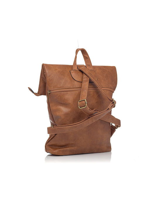 V-store Men's Backpack Brown