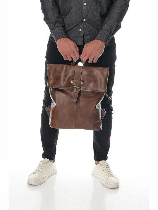 V-store Backpack Καφέ