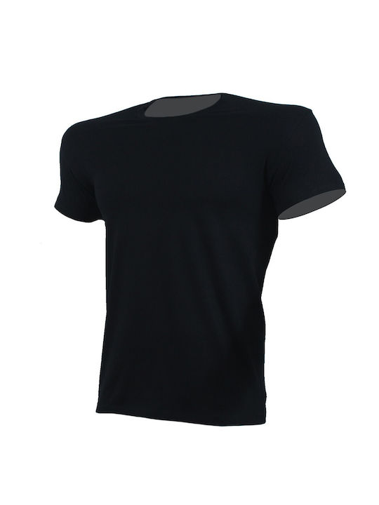 H&S Men's Short Sleeve T-shirt Black