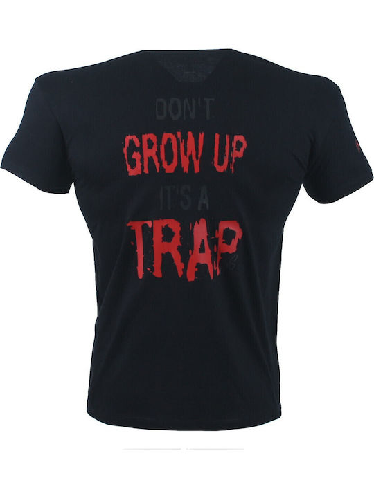 T-shirt Μαύρο