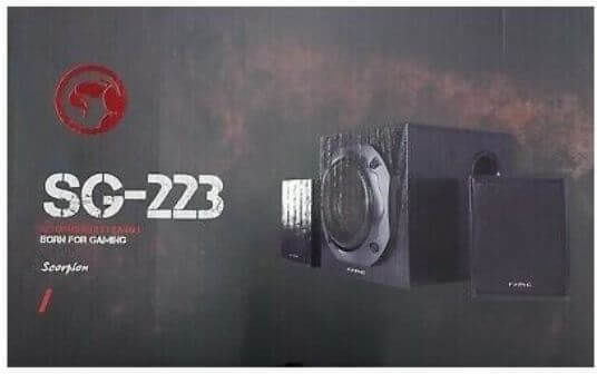 Marvo SG-223 2.1 Speakers 11W Black