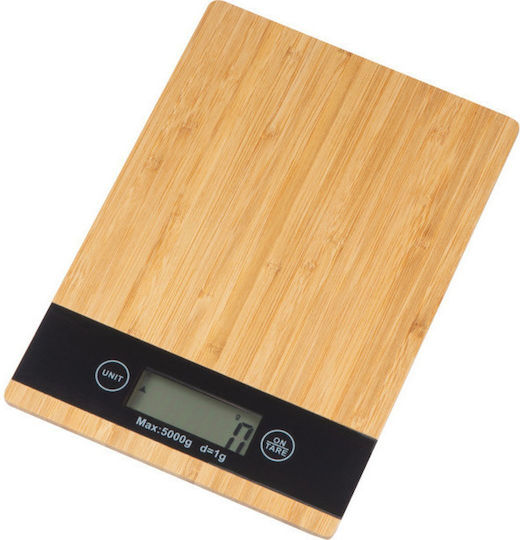 JK Home Decoration 51117 Digital Kitchen Scale Up To 5kg Brown