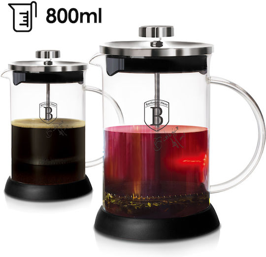 Berlinger Haus Manual Filter Coffee Maker Stainless Steel Black 800ml