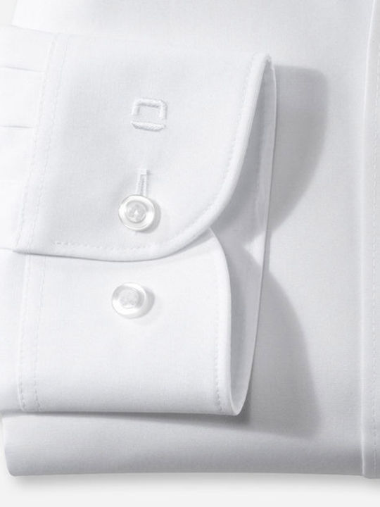 Luxor Long-sleeved Cotton Shirt White