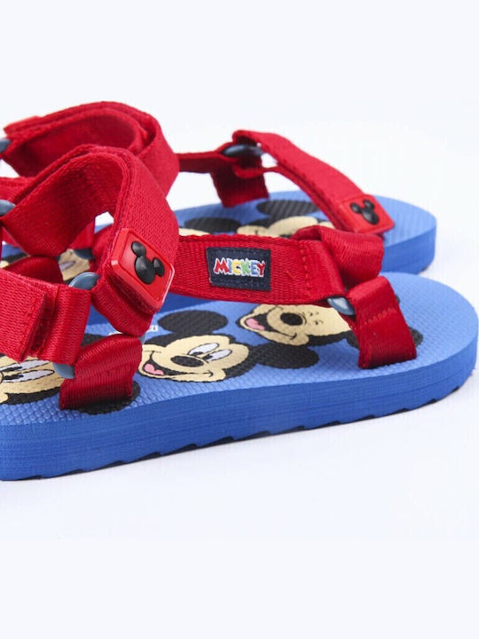 Mickey Mouse Kids Beach Shoes Red