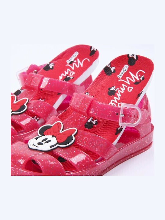 Minnie Mouse Kids Beach Shoes Fuchsia