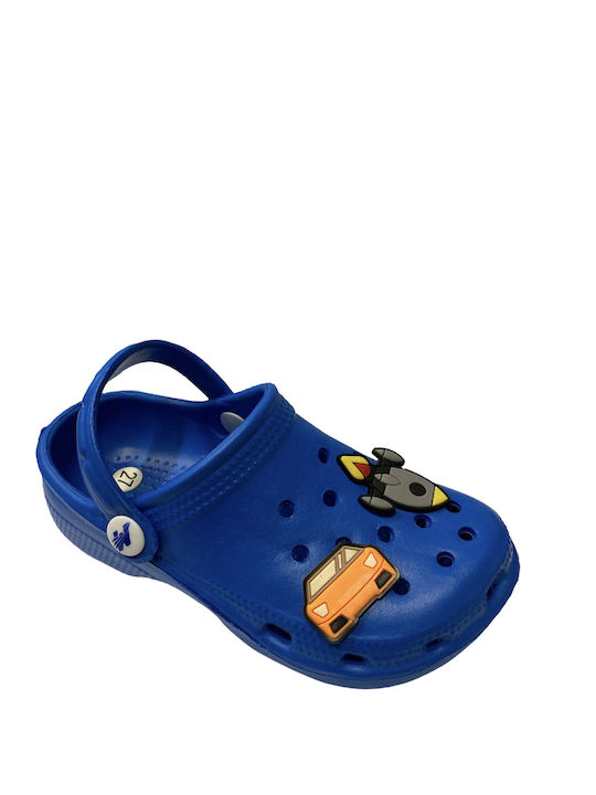 Antrin Children's Anatomical Beach Clogs Blue