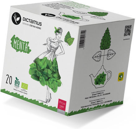 Karteraki Mint Mint Organic Product 20 Bags 20gr