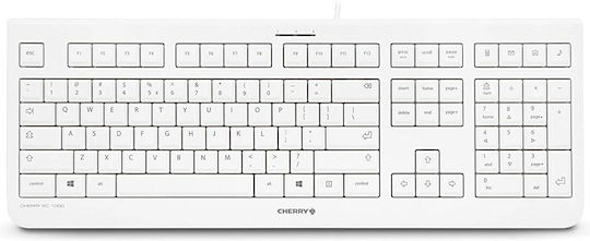 Cherry KC 1000 Nur Tastatur Englisch US Pale Gray