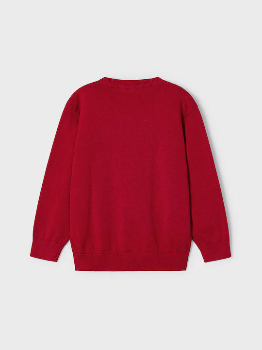 Mayoral Kids Sweater Long Sleeve Red