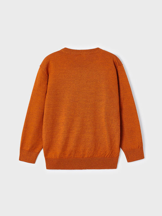 Mayoral Kids Sweater Long Sleeve Orange