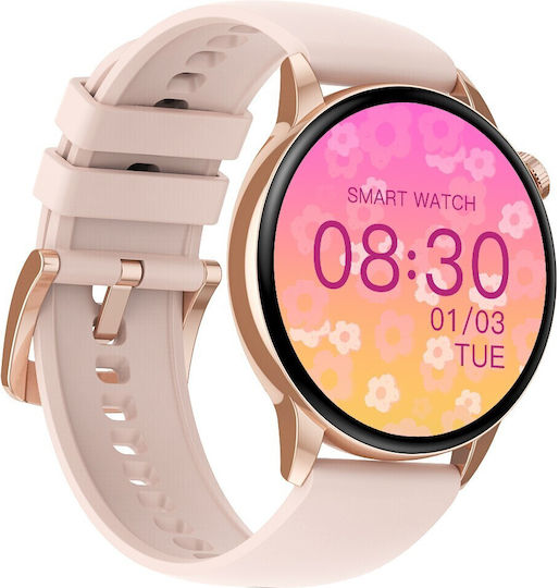 MaxCom FW58 Vanad Pro 46mm Smartwatch (Rose Gold)