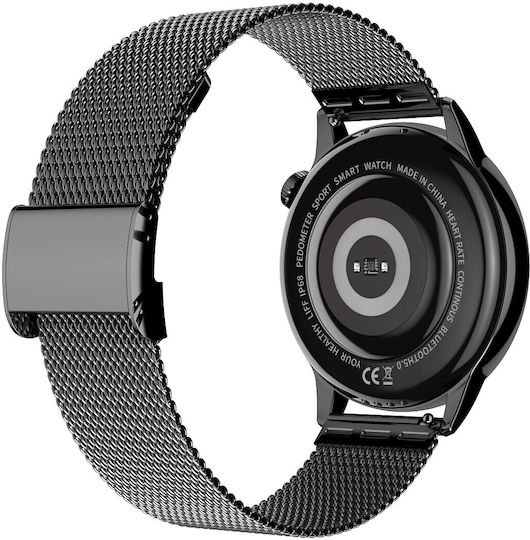 MaxCom FW58 Vanad Pro 46мм Смартчасовник с Пулсомер (Черен)