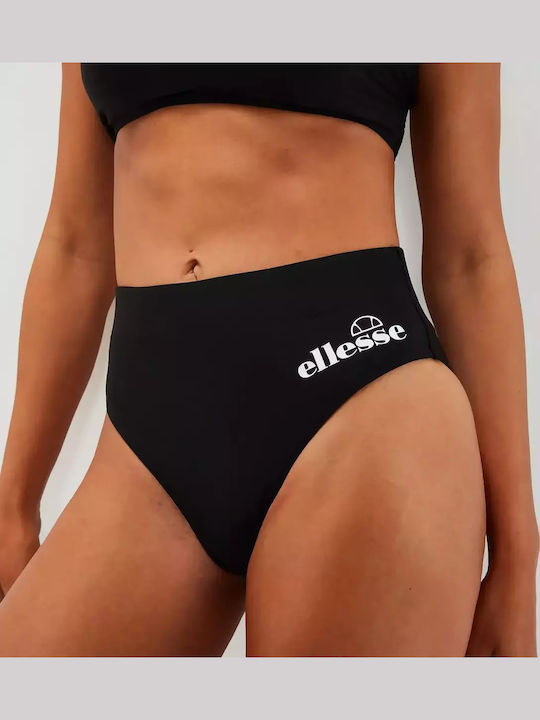 Broliono Bikini Slip Talie Înaltă Negru