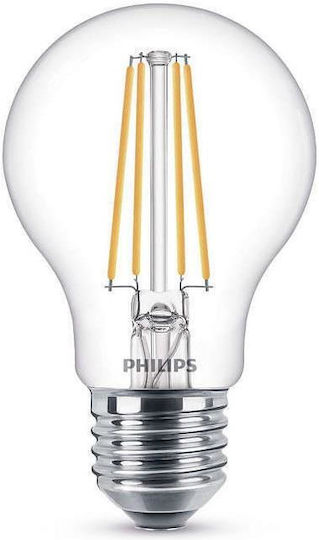 Philips Λάμπα LED 8.5W 104mm για Ντουί E27 και Σχήμα A60 Φυσικό Λευκό