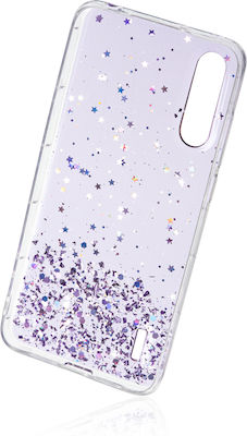 Naxius Glitter Back Cover Purple (Xiaomi Mi 9 Lite)