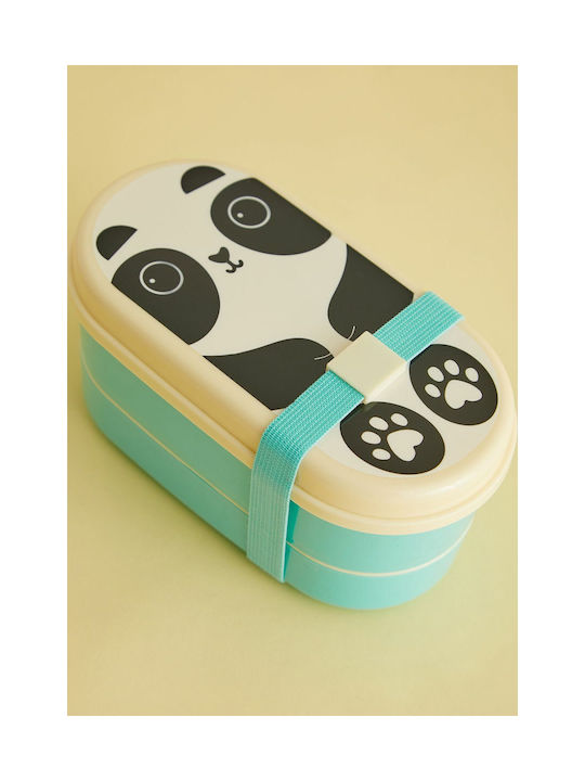 Plastic Lunch Box Multicolour