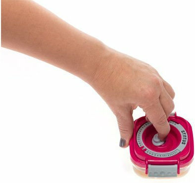 Status Set 5 Stück Lebensmittelgläser Allgemeine Verwendung mit luftdichtem Deckel Kunststoff 150ml 5 Stück