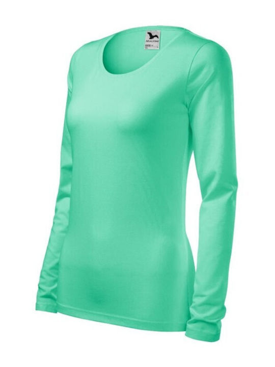 Malfini Women's Short Sleeve Promotional Blouse Green