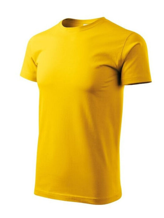 Malfini Men's Short Sleeve Promotional Blouse Yellow