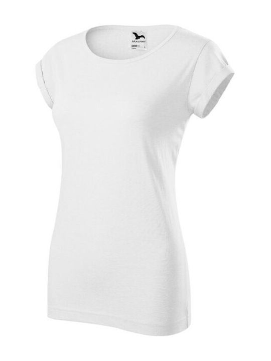 Malfini Women's Short Sleeve Promotional Blouse White