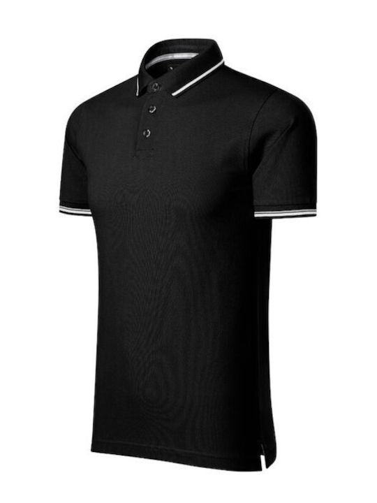 Malfini Men's Short Sleeve Promotional Blouse Black