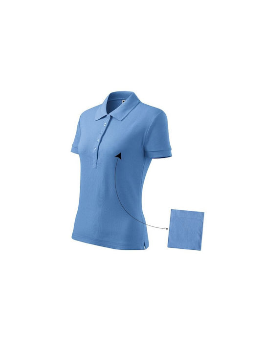 Malfini Men's Short Sleeve Promotional Blouse Light Blue MLI-21315