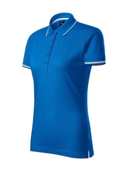 Malfini Men's Short Sleeve Promotional Blouse Blue MLI-25370