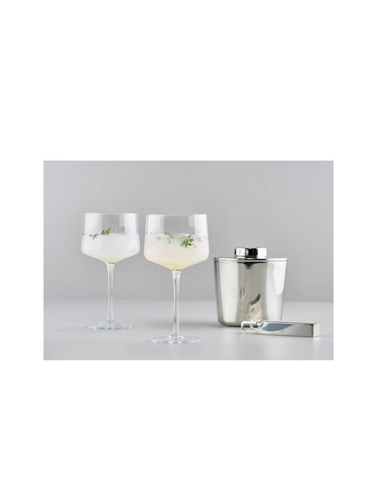 Zone Denmark Set Gläser Champagner aus Kristall Mit Stiel 470ml 2Stück