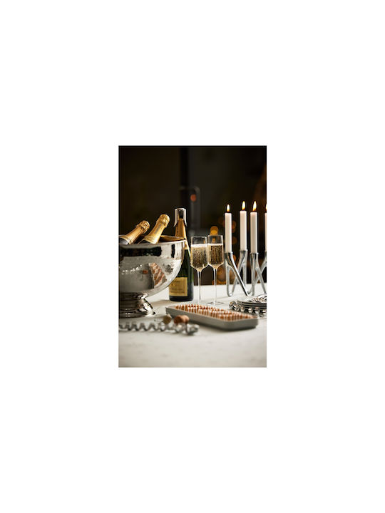 Zone Denmark Set Gläser Champagner aus Kristall Mit Stiel 230ml 2Stück