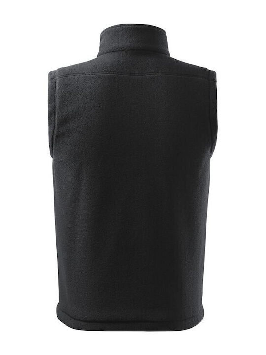 Men's Fleece Cardigan Gray