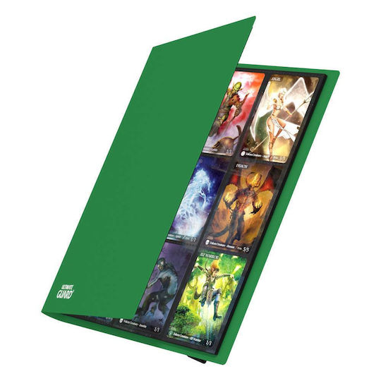 Ultimate Guard Legătură Flexxfolio 9-Buzunare Dimensiune Standard Verde