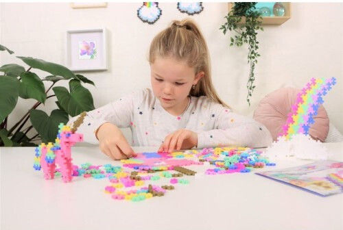 Plus Plus Unicorn Building Blocks For Ages 5+ 275 Pieces
