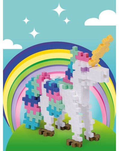 Plus Plus Unicorn Building Blocks For Ages 5+ 275 Pieces