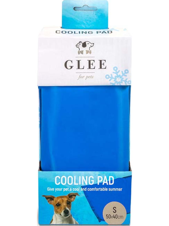 Glee Mattress Dog Rectangle Cooling Blue 50x40cm