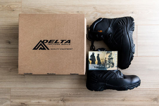 Delta Force Военни ботуши от Cordura Черен