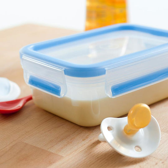 Emsa Set Cutii De Prânz Din Plastic Transparente 22.5cm 3 Bucăți
