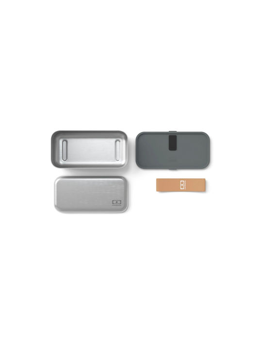 Monbento Lunchbox Inox Silber 700ml 1Stück