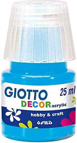 Giotto Decor Matt Сет акрилни бои за живопис в Син цвят Циан 15 25мл 1бр 000538115