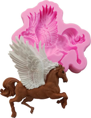 Pegasus Form Silikon Form 8,5 cm für Ton / Seife / Flüssigglas 986824