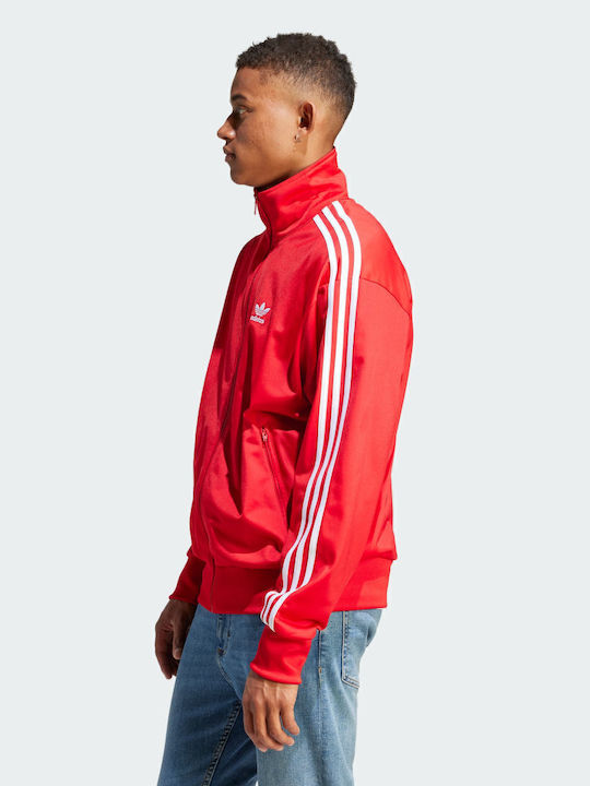Adicolor Classics Herren Fleecejacken & Strickjacken Rot