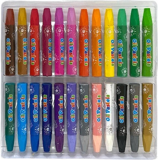 Keyroad Ölpastelle 24Farben KR972140