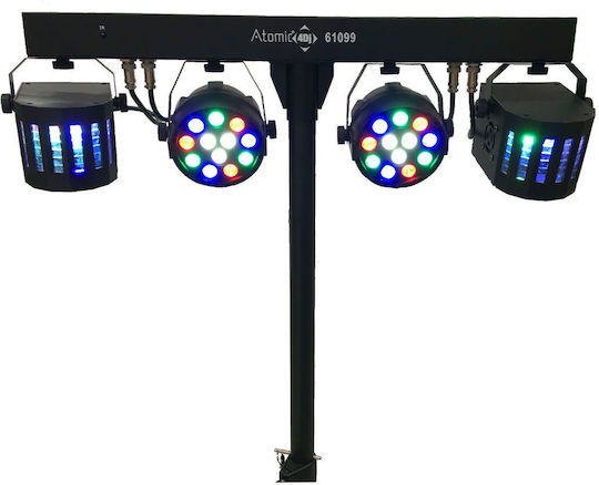 Atomic4DJ Bewegtes Licht LED PAR DMX Caledo RGB