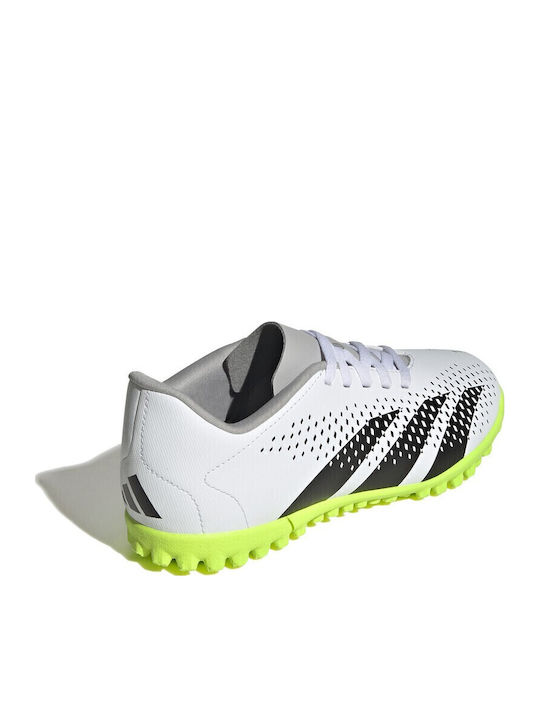 Predator Accuracy.4 Kids Turf Soccer Shoes White