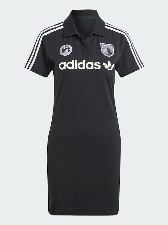Rochii De Vară Pentru Femei Mini Rochie Sport Tricou Mâneca Scurtă Neagră