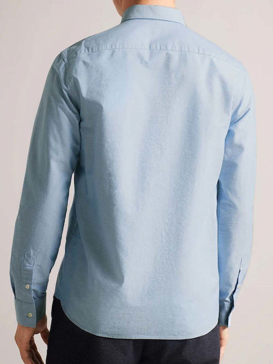 Ted Baker Men's Shirt Long Sleeve Blue
